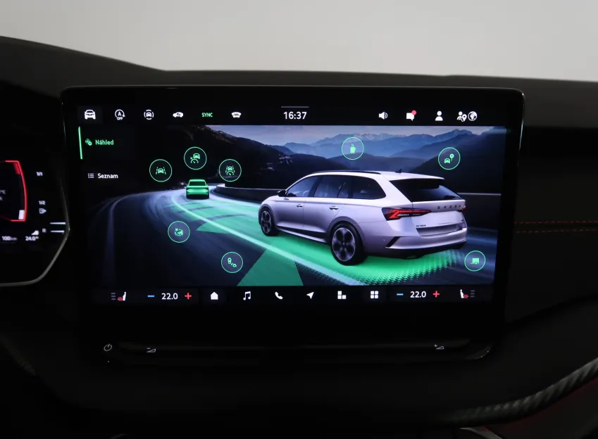 Škoda Octavia RS 2.0TSI 195KW DSG TAŽNÉ PANO CANTON