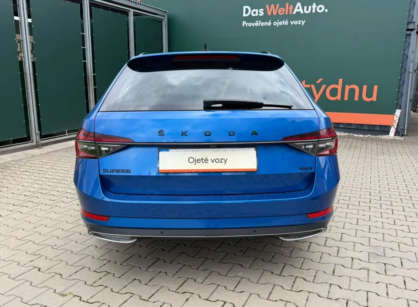 Škoda Superb SPORTLINE 2.0TDI 140KW 4x4 DSG WEBASTO